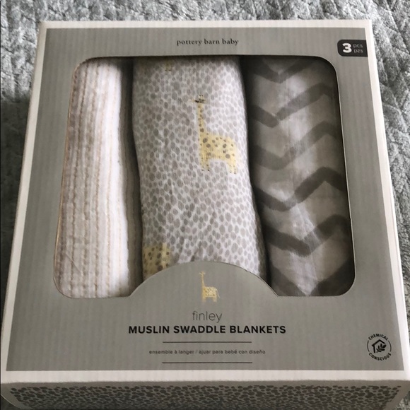 pottery barn muslin swaddle